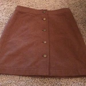 Madewell Wool mini skirt size 0